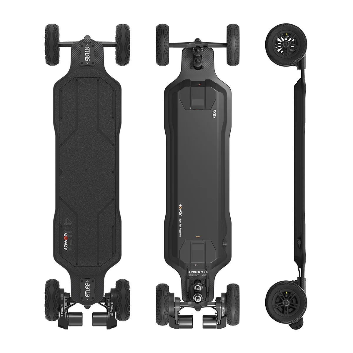 Exway Atlas Carbon 2WD Electric Longboard