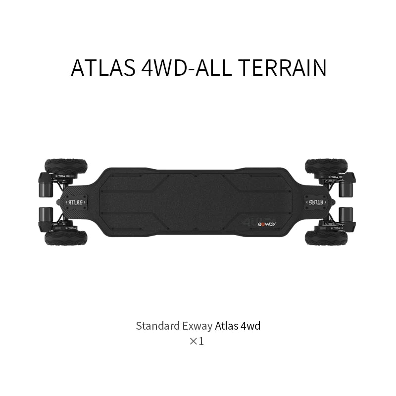 Exway Atlas Carbon 4WD Electric Longboard